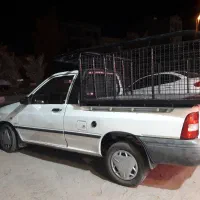 پراید وانت بی رنگ سفید