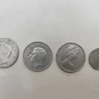 4 عدد سکه|کلکسیون سکه، تمبر، اسکناس|کرج, شهرک رضوانیه|دیوار
