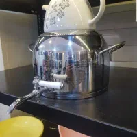 کتری قوری ۶ لیتر کف چدن