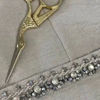 مهره دوزی انواع لباس محلی و عبا و مانتو و شال|لباس|خورموج, |دیوار