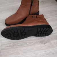 نیم بوت زنانه چرم اصل نو|کیف، کفش، کمربند|همدان, |دیوار