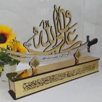 حکاکی و برش لیزر چوب و انواع متریال ها