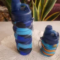 دو عددبطری سیلیکونی تاشو