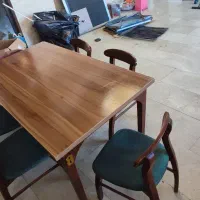 میز چوبی دست دوم مناسب رستوران|میز و صندلی غذاخوری|چهاردانگه (تهران), |دیوار