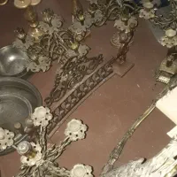 فروش دیگ وقابله مس وبرنج عتیقه قدیمی|کلکسیون اشیاء عتیقه|نیشابور, ناسیونال|دیوار