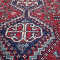 قالی دست باف|فرش|شیراز, گود خزینه|دیوار