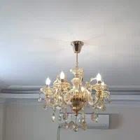 یک جفت لوستر کریستال وارداتی