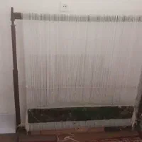 تابلو فرش نصفه بافته شده