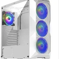 کیس کامپیوتر فاطر مدل FG-730W Mid Tower سفید