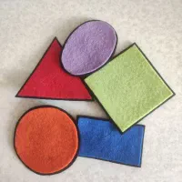 پک اشکال هندسی کودکان