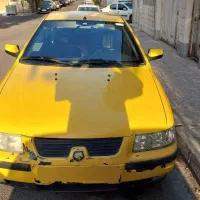 تاکسی سمند برون شهری دوگانه سوز شرکتی مدل ۸۶