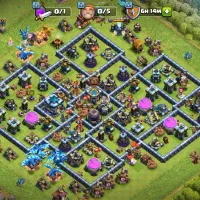 اکانت کلش تاون ۱۳ مکس