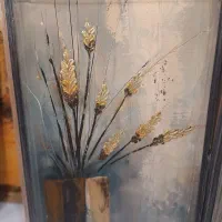 قاب و تابلو خاص با مخمل ژاپنی و نقاشی برجسته|تابلو، نقاشی، عکس|جم, |دیوار