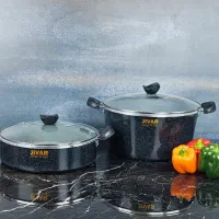 قابلمه گرانیتی و تابه گرانیتی سایز بزرگ ژیوار|ظروف پخت‌وپز|کرج, کوی امامیه|دیوار