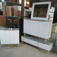 آینه کنسول میز تی‌وی جاکفشی|بوفه، ویترین، کنسول|تهران, فردوس|دیوار