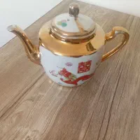 قوری طلایی قدیمی قدمت دار