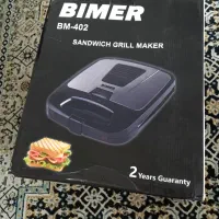 ساندویچ ساز و گریلBimerBm-402نیاز به یک تعمیر جزئی|اجاق گاز و لوازم برقی پختوپز|قائمشهر, |دیوار