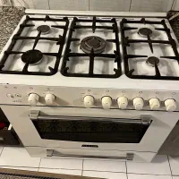 اجاق گاز پنج شعله لعابی آلتون