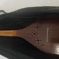 ستار کاملا سالم به همراه مضراب و سیم ستار