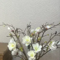 گل مصنوعی برگ فومی مگنولیا