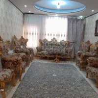 مبل سلطنتی چوب گردو اصل ۹نفره عسلی ناهار خوری ۴نف