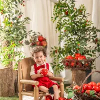 آتلیه کودک،نوزاد،تم یلدا