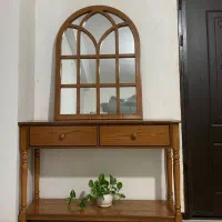 آینه وکنسول باچوب گردو