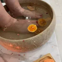 پدیکور و کف سابی حرفه ایی دست و پا