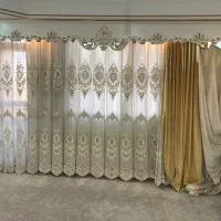 پرده بسیار شیک به زیر پرده