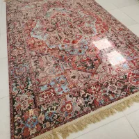دو تخته فرش حجری طرح آوان و دو عدد پادری هم شک