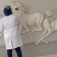 اجرای گچبری و پتینه کاری و آینه کاری|خدمات پیشه و مهارت|مشهد, آزادشهر|دیوار