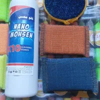 جرم گیر نانو به همراه 3 عدد اسکاچ|مواد شوینده و دستمال کاغذی|پرند, فاز ۵|دیوار