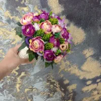 گل مصنوعی امانی لباس عروس|گل مصنوعی|یزد, |دیوار