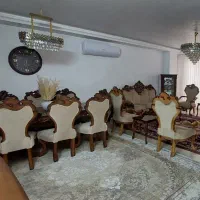 ست مبلمان چوبی استیل به همراه میز غذا خوری ۸ نفره|مبلمان خانگی و میز عسلی|گرمسار, |دیوار