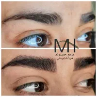 فیبروز ابرو تاتو هاشور فقط فقط|خدمات آرایشگری و زیبایی|خرم‌آباد, |دیوار