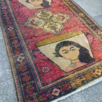 فرش کهنه قدیمی ۲۰۰ ساله|فرش|تهران, ستارخان|دیوار
