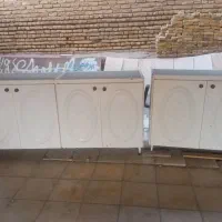 دو دستگاه کابینت فلزی با ورق سفید درحدنو|آبچکان و نظمدهنده ظروف|سبزوار, قصبه اب یمین|دیوار