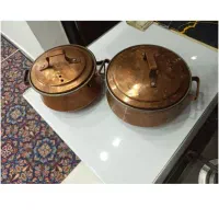 دو عدد قابلمه مسی