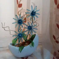 گل کریستال|گل مصنوعی|رشت, لاکان|دیوار