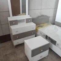 سرویس خواب نوجوان مدل ونک.۵ تیکه تخت|تخت و سرویس خواب|تبریز, |دیوار