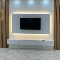 کابینت کمد دیواری تی وی وال-تعمیرات|خدمات پیشه و مهارت|اسلام‌شهر, زرافشان|دیوار