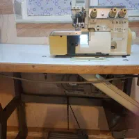 سروری سه نخ سینگر موتور بزرگ سرخود