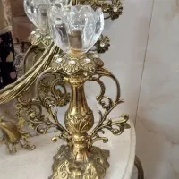 آینه شمعدان برنجی