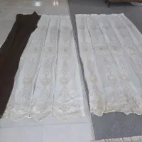 پرده ۳در ۳ با پارچه شیک