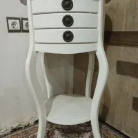 میزتلفن سفید