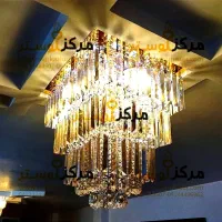 انواع لوستر کریستالی مدل بیضی و ...|لوستر و چراغ آویز|قم, نیروگاه|دیوار