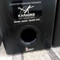 اسپیکر ۲ تیکه فلش خور و بلوتوثی خوش صدا|سیستم صوتی خانگی|قم, سراجه (۱۵ خرداد)|دیوار