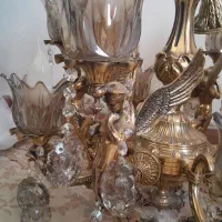 لوستر برنز ۸ شاخه طرح فرشته