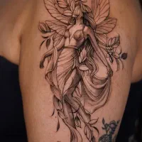 مدل خانوم برای تتو بدن برای تکمیل پیج کاری