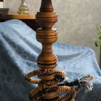 قلیون تنه چوب گردو تعم پرتقال نعنا